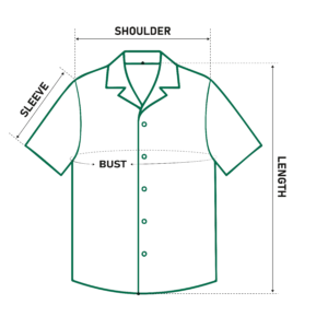 man hawaiian shirt size guide