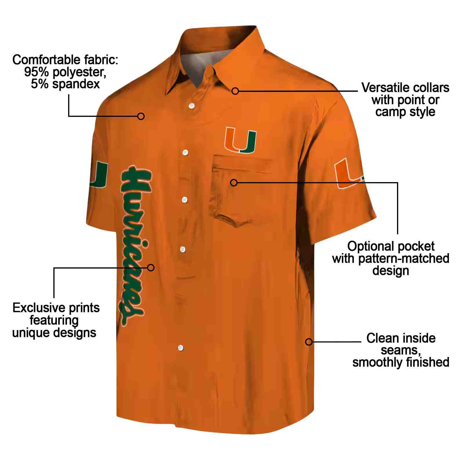 miami hurricanes stuart minion orange hawaiian shirt new arrival