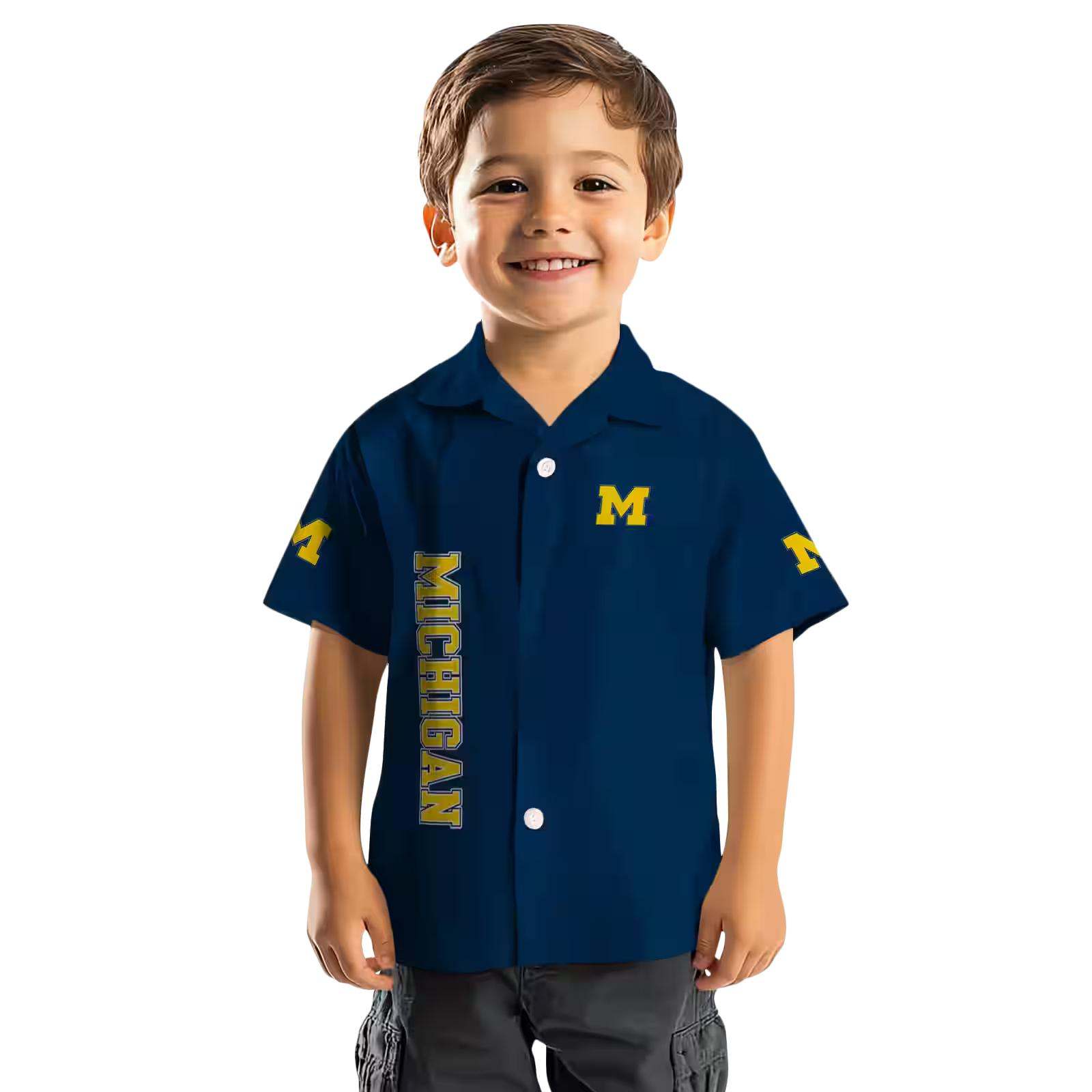 michigan wolverines stuart minion blue hawaiian shirt top rated