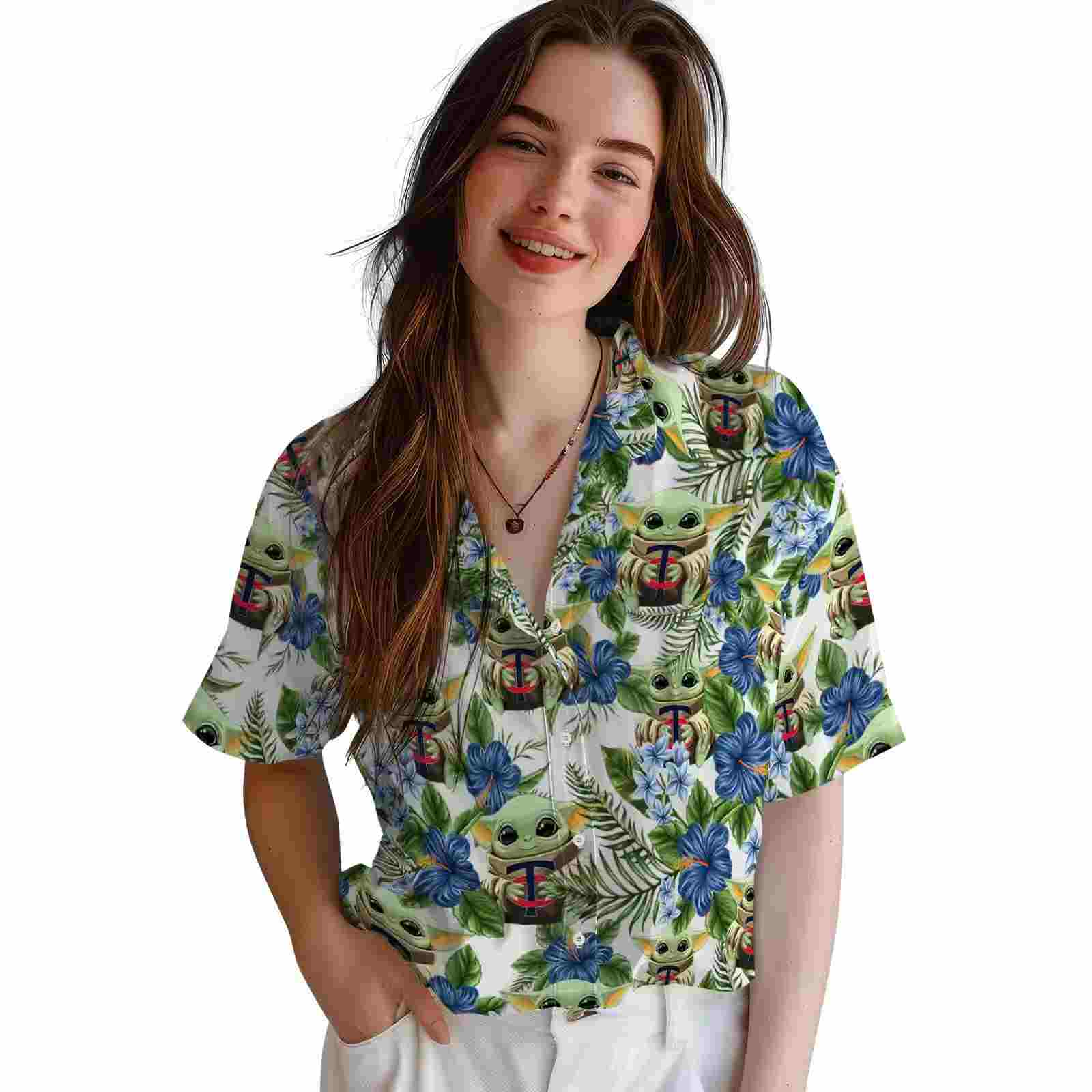 minnesota twins tropical yoda green hawaiian shirt latest model