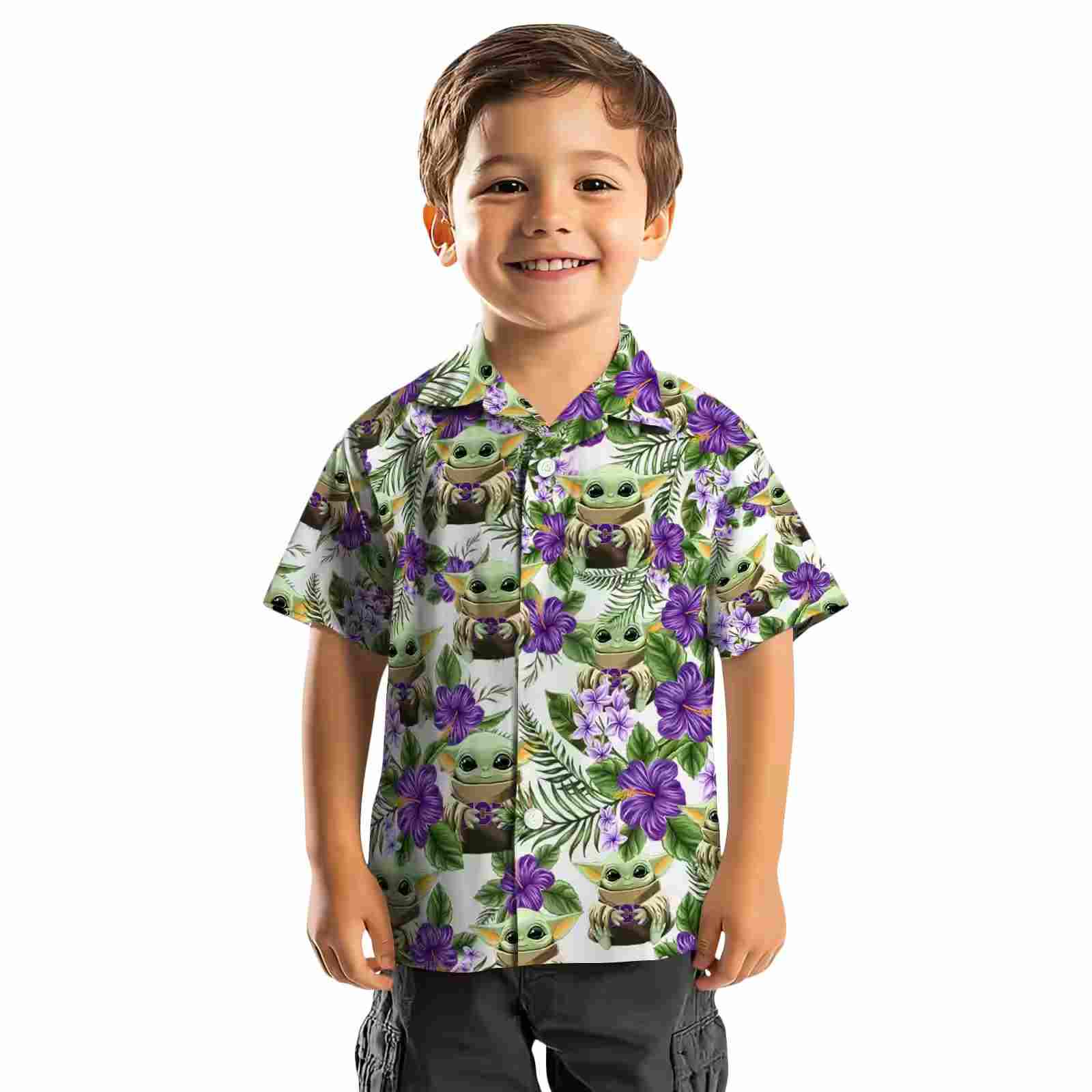 tcu horned frogs tropical yoda green hawaiian shirt top rated