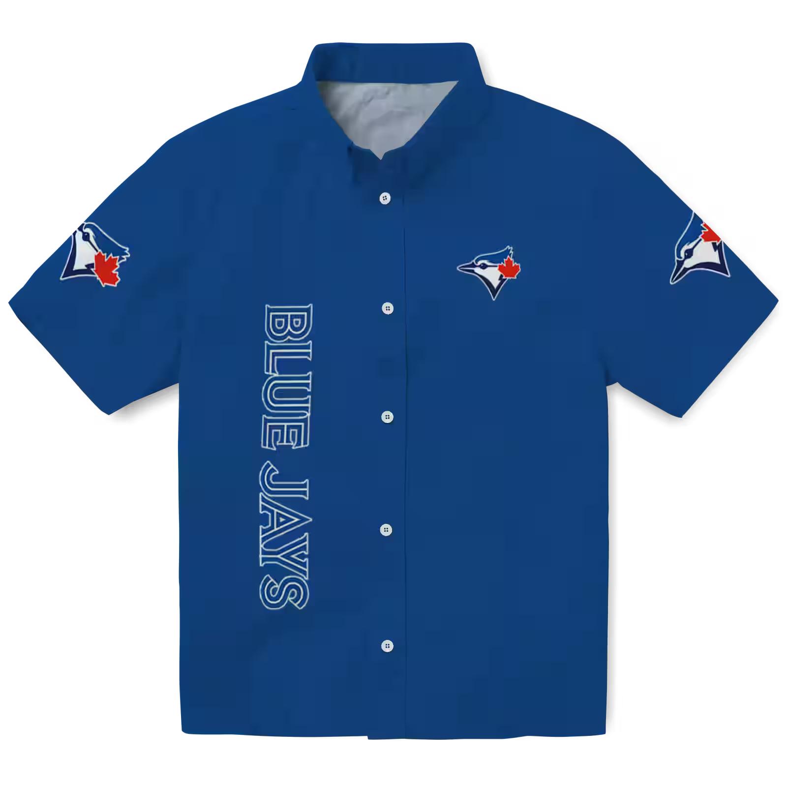 Toronto Blue Jays Stuart Minion Blue Hawaiian Shirt