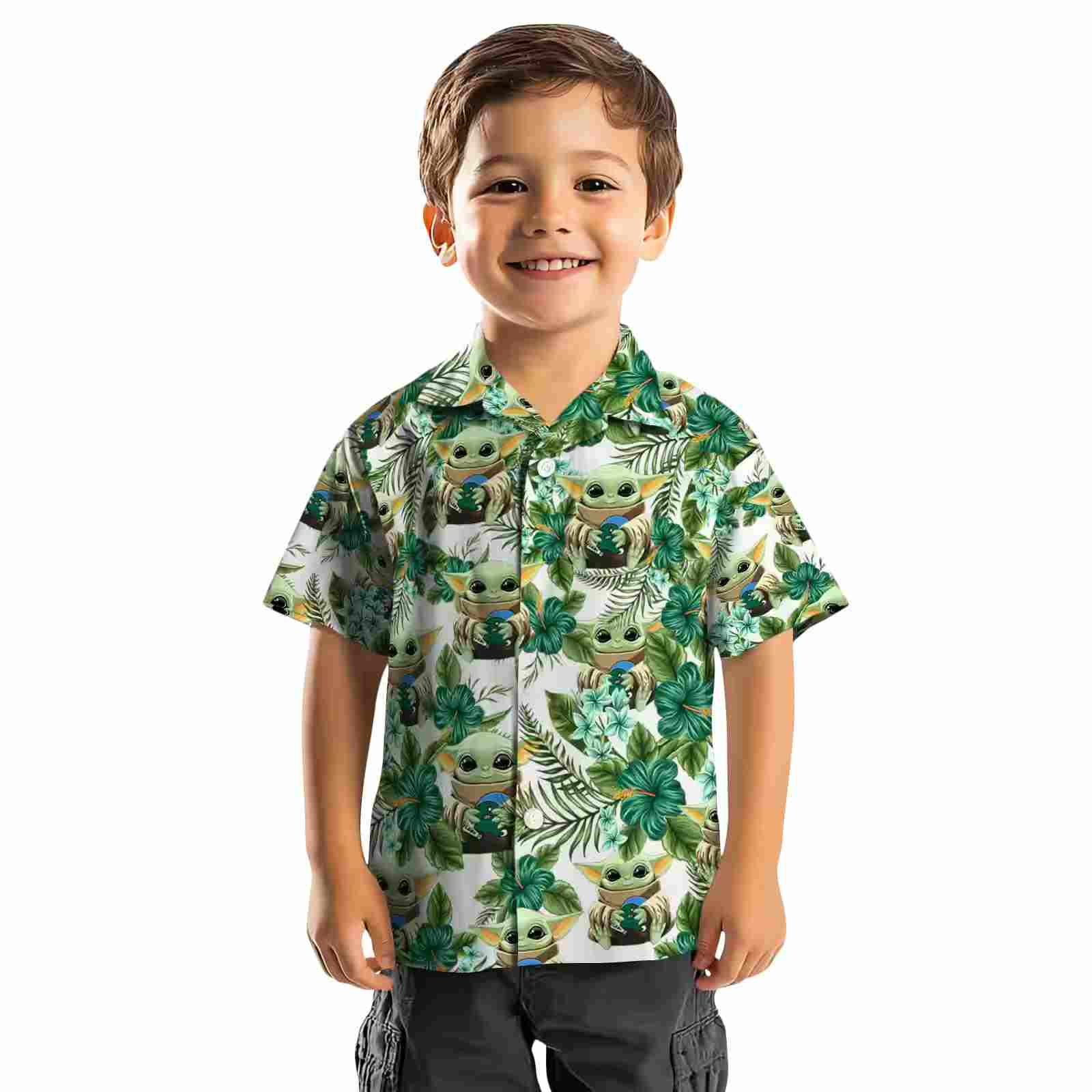 tulane green wave tropical yoda green hawaiian shirt top rated