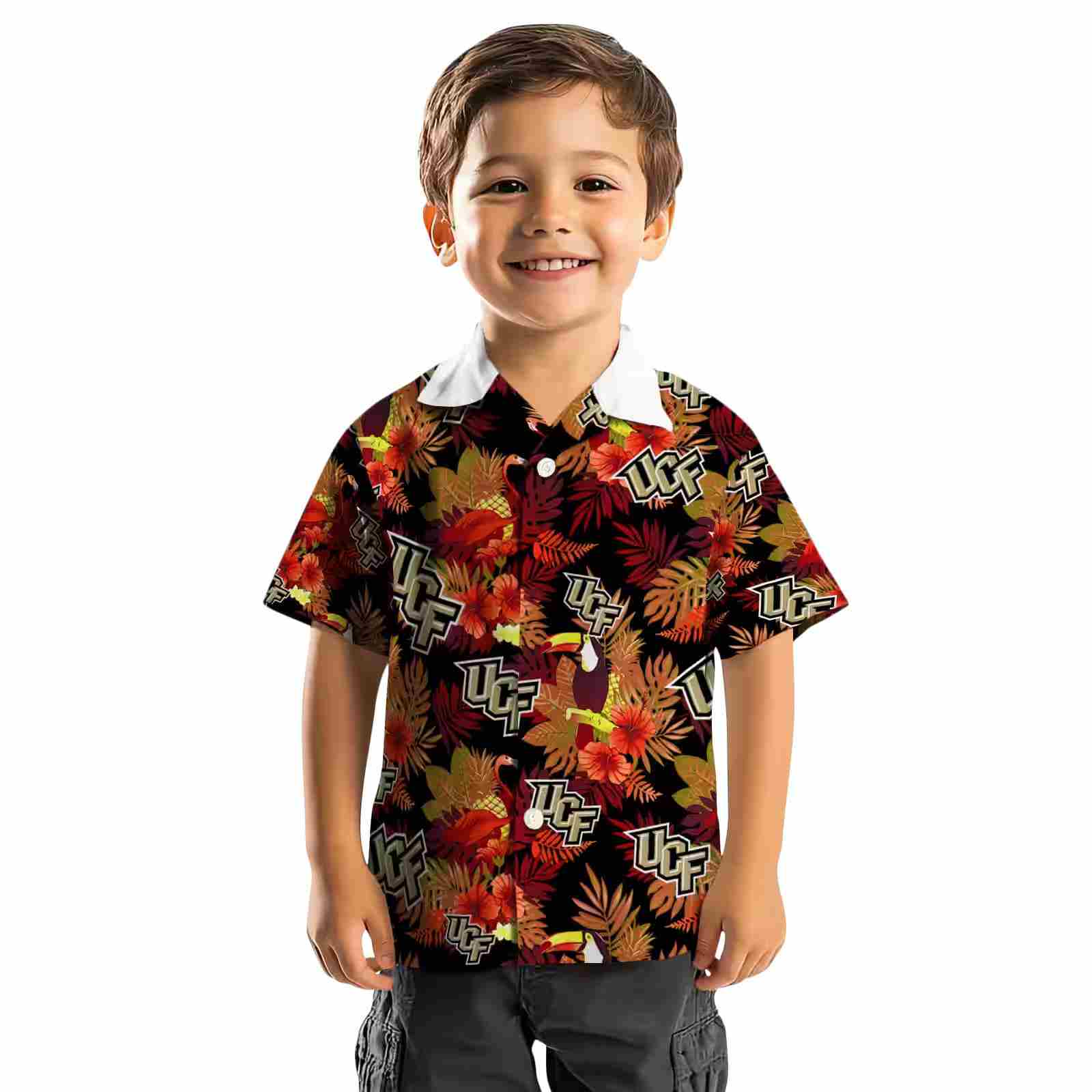 ucf knights floral toucan gold red hawaiian shirt top rated