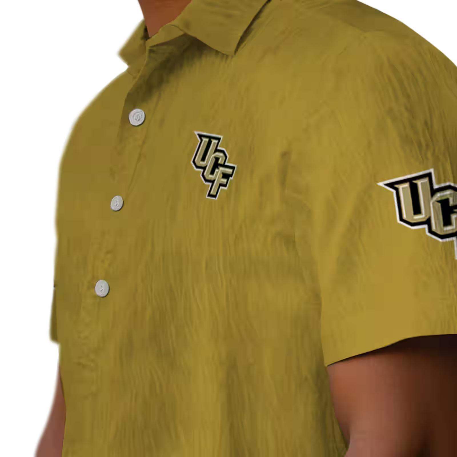 ucf knights stuart minion gold hawaiian shirt trendy