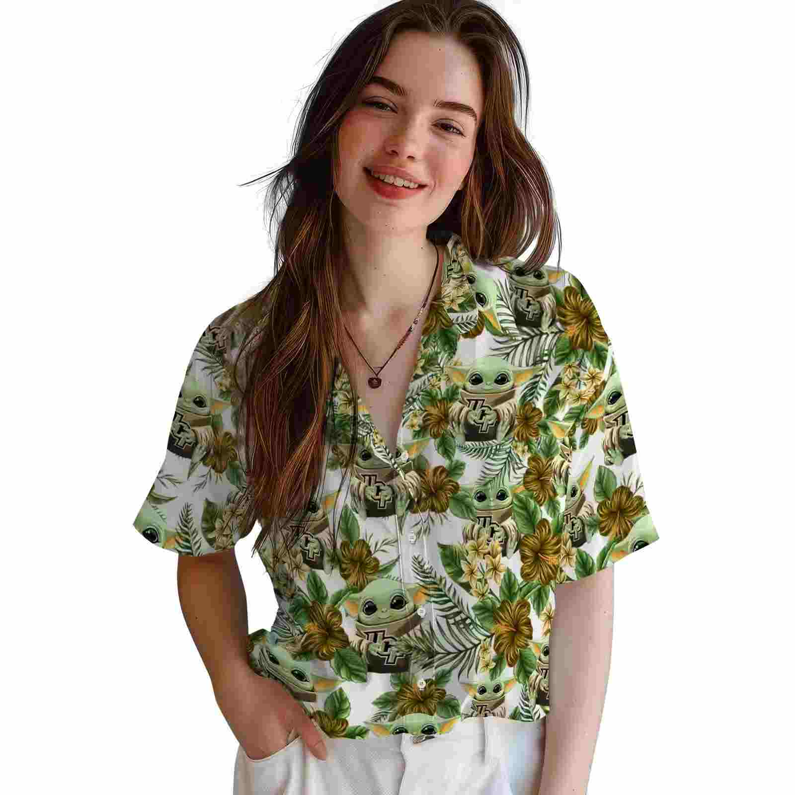 ucf knights tropical yoda green hawaiian shirt latest model