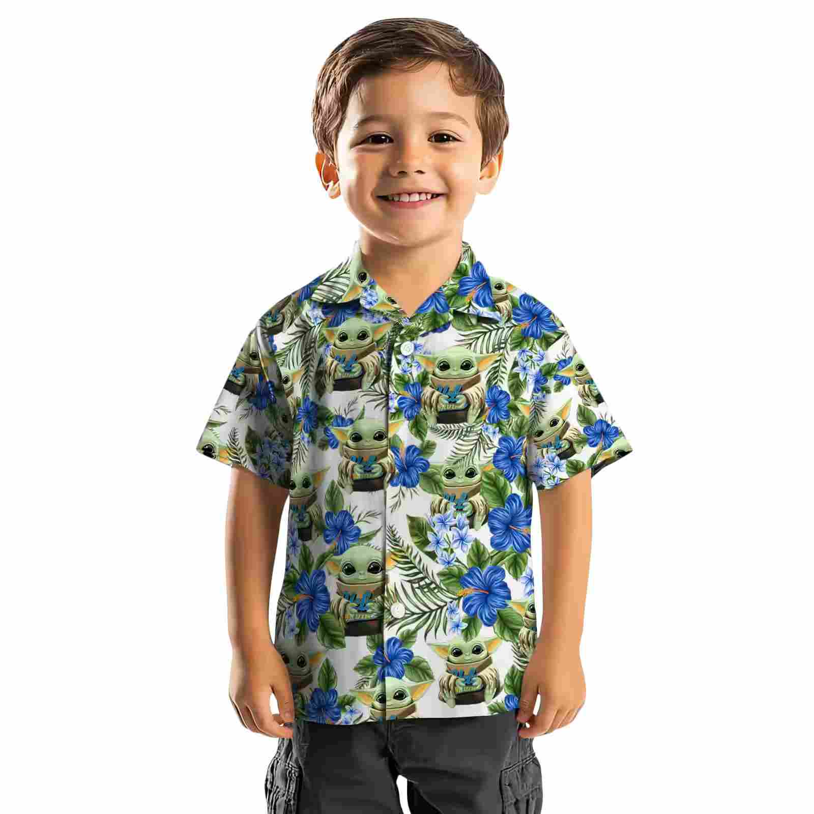 ucla bruins tropical yoda green hawaiian shirt top rated