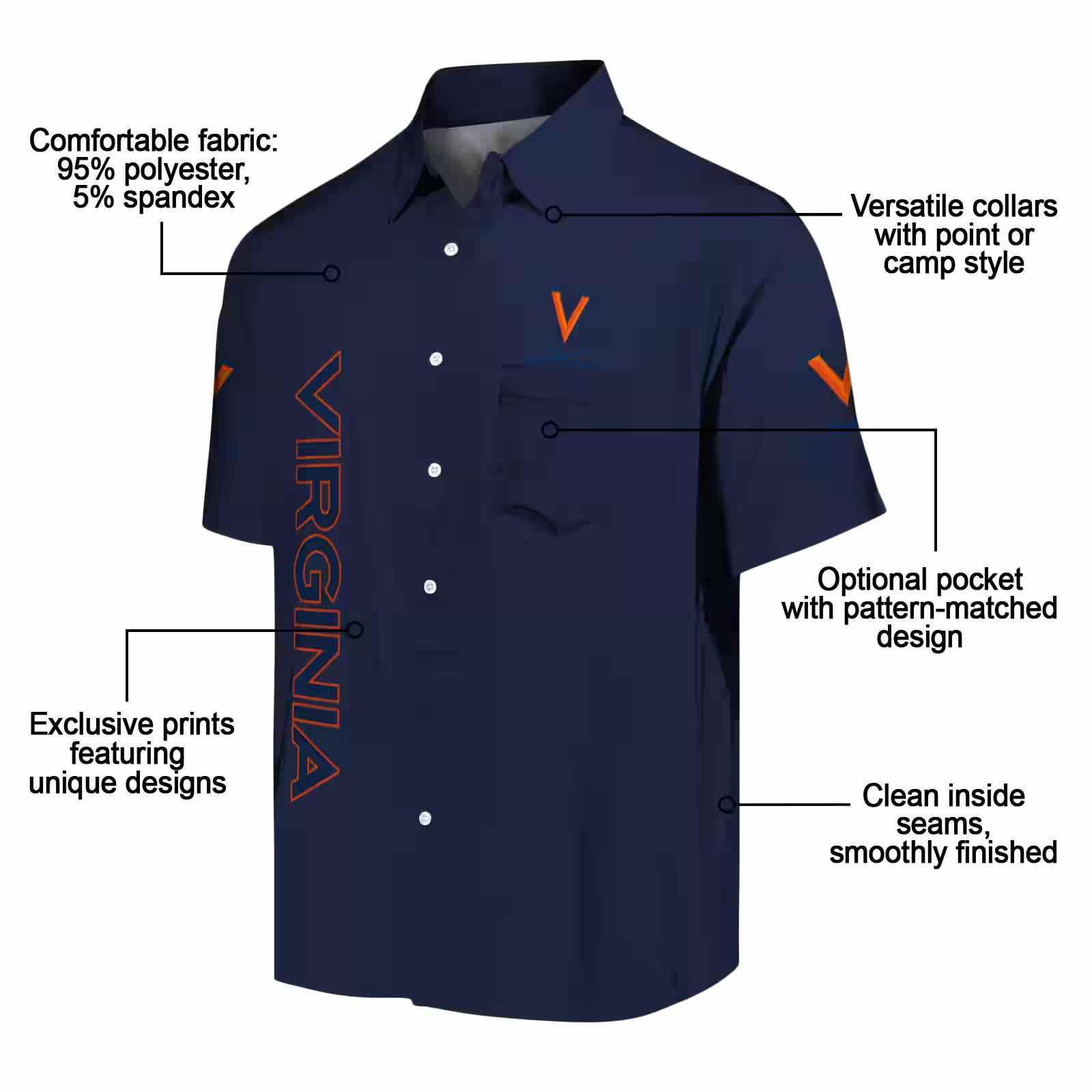 virginia cavaliers stuart minion blue hawaiian shirt new arrival