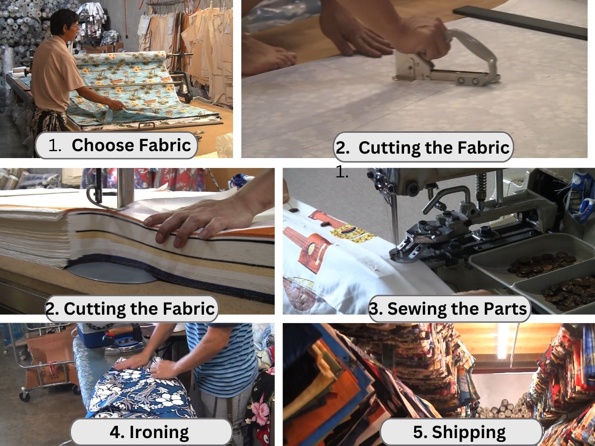 How A Hawaiian Shirt Is Made