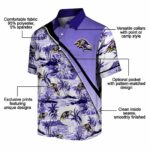 baltimore-ravens-sunset-palms-purple-white-hawaiian-shirt-best-selling
