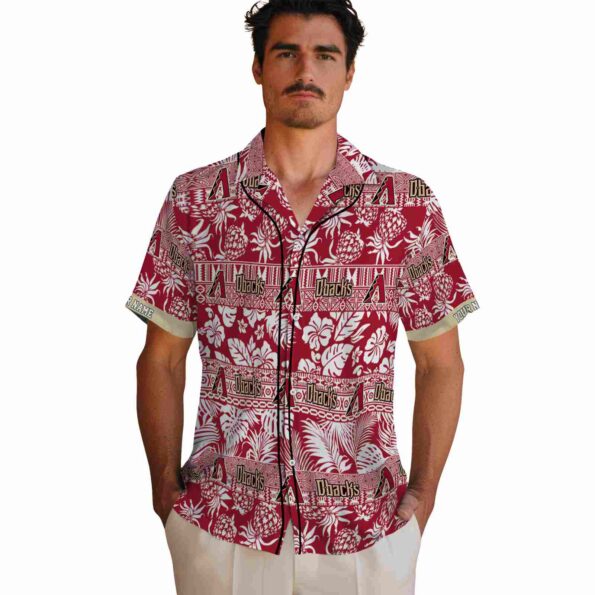 custom-arizona-diamondbacks-tribal-stripes-red-white-hawaiian-shirt-fashion-forward custom arizona diamondbacks tribal stripes red white hawaiian shirt fashion forward