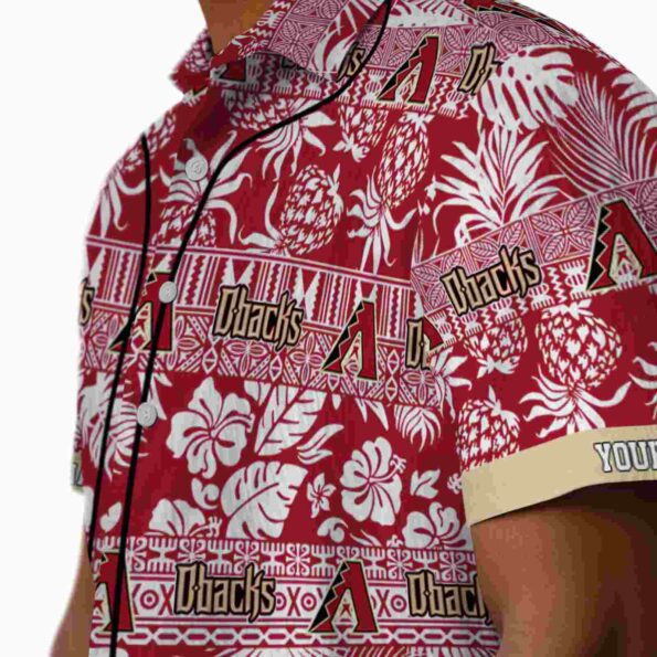 custom-arizona-diamondbacks-tribal-stripes-red-white-hawaiian-shirt-trendy custom arizona diamondbacks tribal stripes red white hawaiian shirt trendy