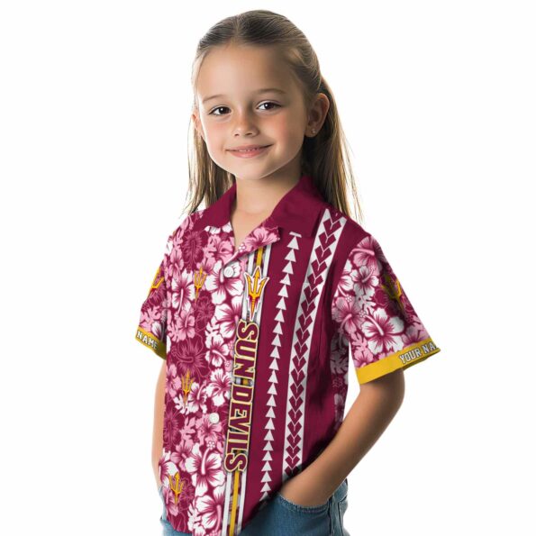 custom-arizona-state-sun-devils-hibiscus-arrows-maroon-white-hawaiian-shirt-premium-grade custom arizona state sun devils hibiscus arrows maroon white hawaiian shirt premium grade