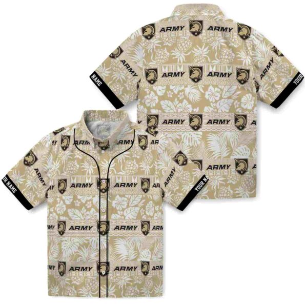 custom-army-black-knights-tribal-stripes-gold-white-hawaiian-shirt-high-quality custom army black knights tribal stripes gold white hawaiian shirt high quality