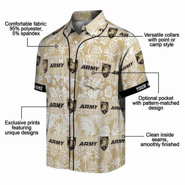 custom-army-black-knights-tribal-stripes-gold-white-hawaiian-shirt-new-arrival custom army black knights tribal stripes gold white hawaiian shirt new arrival