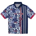 Atlanta Braves Hawaiian Shirt - Custom Hibiscus Arrows Navy White 1 custom-atlanta-braves-hibiscus-arrows-navy-white-hawaiian-shirt-best-selling