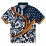 Auburn Tigers Hawaiian Shirt - Custom Floral Wave Navy Blue White 1 custom-auburn-tigers-floral-wave-navy-blue-white-hawaiian-shirt-best-selling