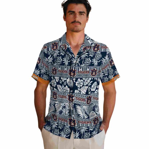 custom-auburn-tigers-tribal-stripes-navy-blue-white-hawaiian-shirt-fashion-forward custom auburn tigers tribal stripes navy blue white hawaiian shirt fashion forward