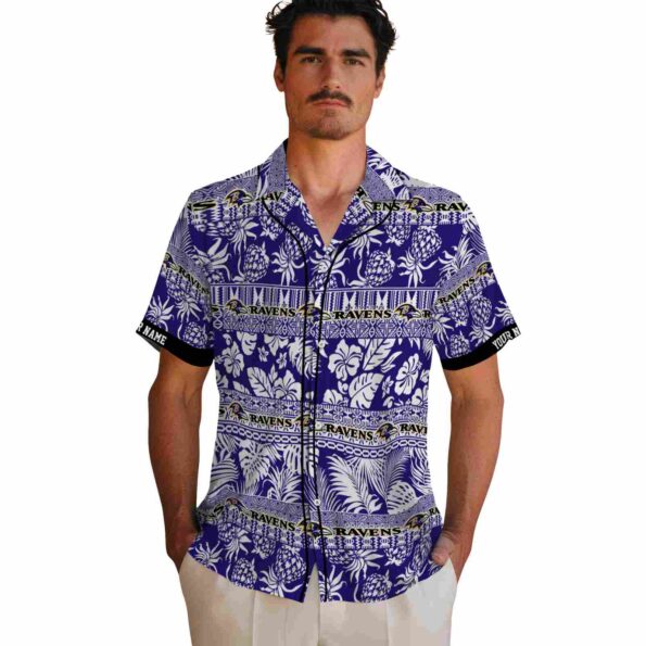 custom-baltimore-ravens-tribal-stripes-purple-white-hawaiian-shirt-fashion-forward custom baltimore ravens tribal stripes purple white hawaiian shirt fashion forward