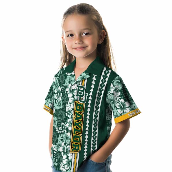 custom-baylor-bears-hibiscus-arrows-green-white-hawaiian-shirt-premium-grade custom baylor bears hibiscus arrows green white hawaiian shirt premium grade
