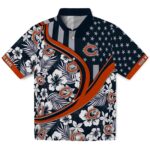 Chicago Bears Hawaiian Shirt - Custom Floral Wave Blue White 1 custom-chicago-bears-floral-wave-blue-white-hawaiian-shirt-best-selling