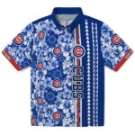 Chicago Cubs Hawaiian Shirt - Custom Hibiscus Arrows Blue White 1 custom-chicago-cubs-hibiscus-arrows-blue-white-hawaiian-shirt-best-selling
