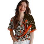 custom-cleveland-browns-floral-wave-brown-white-hawaiian-shirt-best-selling