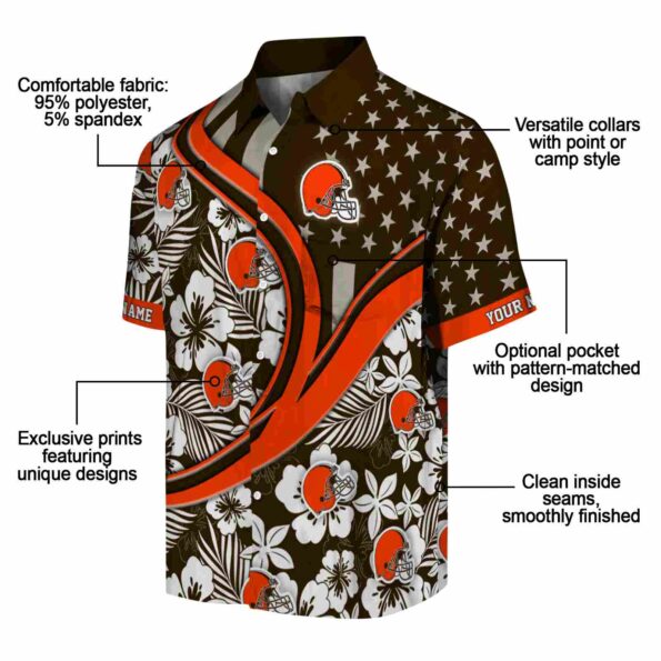 custom-cleveland-browns-floral-wave-brown-white-hawaiian-shirt-new-arrival custom cleveland browns floral wave brown white hawaiian shirt new arrival