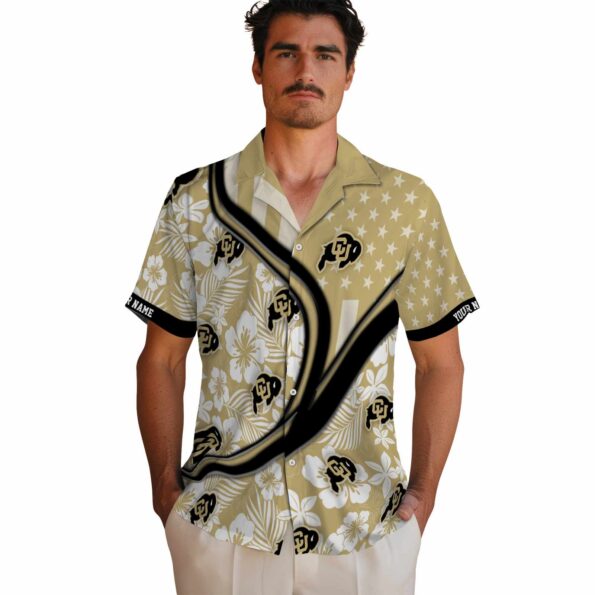 custom-colorado-buffaloes-floral-wave-gold-white-hawaiian-shirt-fashion-forward custom colorado buffaloes floral wave gold white hawaiian shirt fashion forward