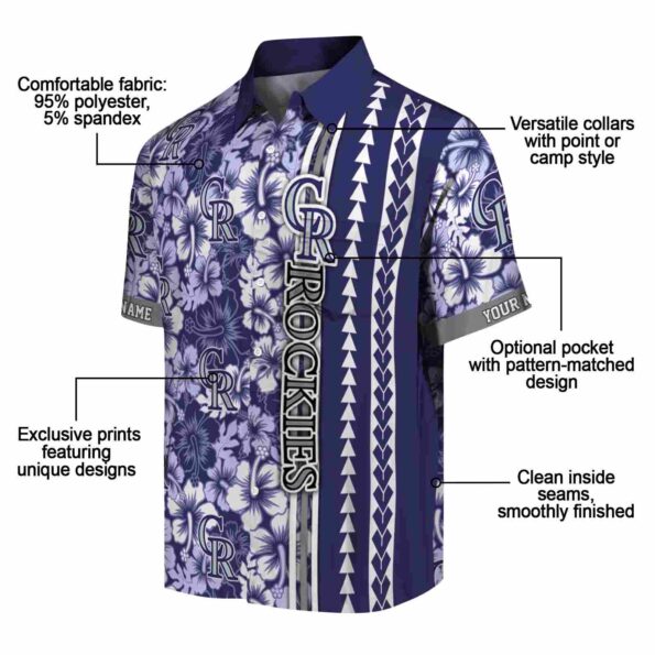 custom-colorado-rockies-hibiscus-arrows-blue-white-hawaiian-shirt-new-arrival custom colorado rockies hibiscus arrows blue white hawaiian shirt new arrival