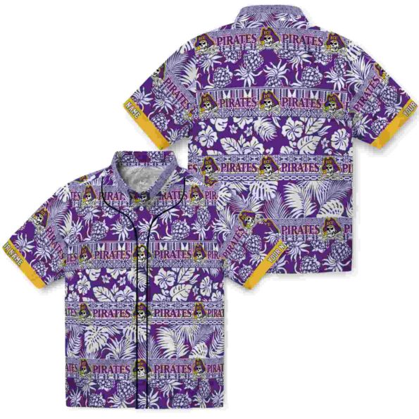 custom-east-carolina-pirates-tribal-stripes-purple-white-hawaiian-shirt-high-quality custom east carolina pirates tribal stripes purple white hawaiian shirt high quality