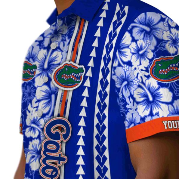 custom-florida-gators-hibiscus-arrows-blue-white-hawaiian-shirt-trendy custom florida gators hibiscus arrows blue white hawaiian shirt trendy