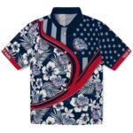 Gonzaga Bulldogs Hawaiian Shirt - Custom Floral Wave Blue White 1 custom-gonzaga-bulldogs-floral-wave-blue-white-hawaiian-shirt-best-selling