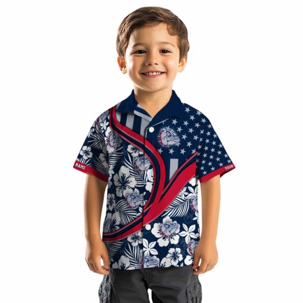 custom-gonzaga-bulldogs-floral-wave-blue-white-hawaiian-shirt-top-rated custom gonzaga bulldogs floral wave blue white hawaiian shirt top rated