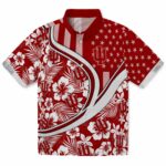 custom-indiana-hoosiers-floral-wave-red-white-hawaiian-shirt-best-selling