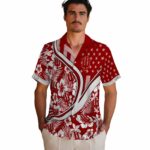 custom-indiana-hoosiers-floral-wave-red-white-hawaiian-shirt-best-selling