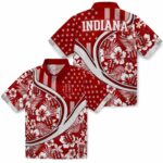 custom-indiana-hoosiers-floral-wave-red-white-hawaiian-shirt-best-selling