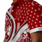custom-indiana-hoosiers-floral-wave-red-white-hawaiian-shirt-best-selling