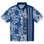 Indianapolis Colts Hawaiian Shirt - Custom Hibiscus Arrows Blue White 1 custom-indianapolis-colts-hibiscus-arrows-blue-white-hawaiian-shirt-best-selling