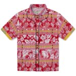 Iowa State Cyclones Hawaiian Shirt - Custom Tribal Stripes Red White 1 custom-iowa-state-cyclones-tribal-stripes-red-white-hawaiian-shirt-best-selling
