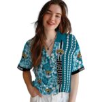 custom-jacksonville-jaguars-hibiscus-arrows-teal-white-hawaiian-shirt-best-selling