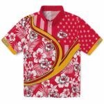 Kansas City Chiefs Hawaiian Shirt - Custom Floral Wave Red White 1 custom-kansas-city-chiefs-floral-wave-red-white-hawaiian-shirt-best-selling