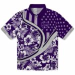 Kansas State Wildcats Hawaiian Shirt - Custom Floral Wave Purple White 1 custom-kansas-state-wildcats-floral-wave-purple-white-hawaiian-shirt-best-selling