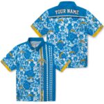 custom-los-angeles-chargers-hibiscus-arrows-blue-white-hawaiian-shirt-best-selling