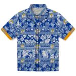 custom-los-angeles-rams-tribal-stripes-blue-white-hawaiian-shirt-best-selling