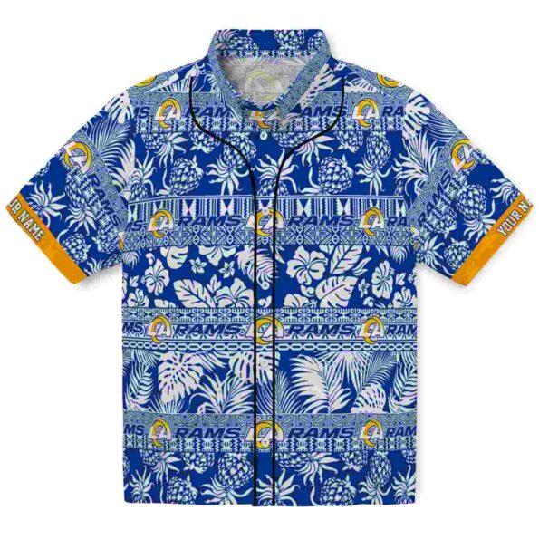 custom-los-angeles-rams-tribal-stripes-blue-white-hawaiian-shirt-best-selling custom los angeles rams tribal stripes blue white hawaiian shirt best selling