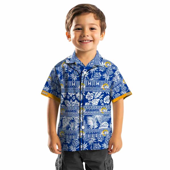 custom-los-angeles-rams-tribal-stripes-blue-white-hawaiian-shirt-top-rated custom los angeles rams tribal stripes blue white hawaiian shirt top rated