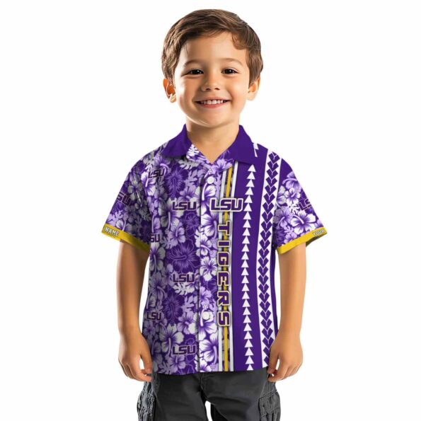 custom-lsu-tigers-hibiscus-arrows-purple-white-hawaiian-shirt-top-rated custom lsu tigers hibiscus arrows purple white hawaiian shirt top rated