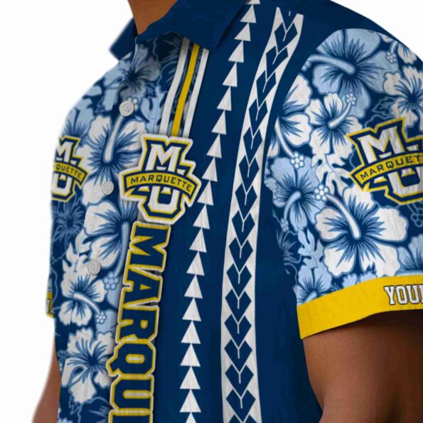 custom-marquette-golden-eagles-hibiscus-arrows-blue-white-hawaiian-shirt-trendy custom marquette golden eagles hibiscus arrows blue white hawaiian shirt trendy