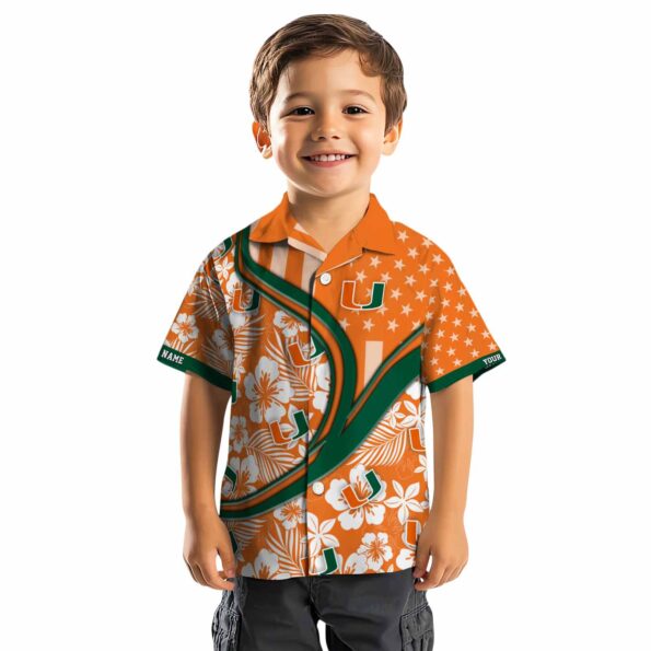 custom-miami-hurricanes-floral-wave-orange-white-hawaiian-shirt-top-rated custom miami hurricanes floral wave orange white hawaiian shirt top rated